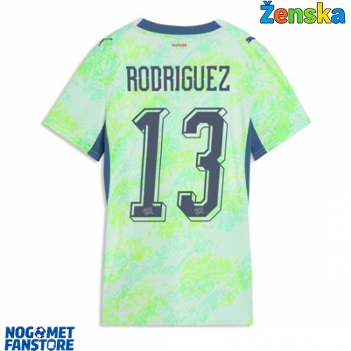 Švicarska Ricardo Rodriguez #13 Gostujuci Dres za Ženska SP 2026 Kratak Rukav